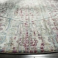 thumbnail image 3 of SAFAVIEH Aria Christopher Traditional Area Rug, Red/Cream, 6'5" x 6'5" Round, 3 of 7