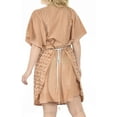 thumbnail image 2 of HAPPY BAY Women's Summer Loose Caftan Mini Loungewear Tunics 2X-3X Mud, Pasley, 2 of 4