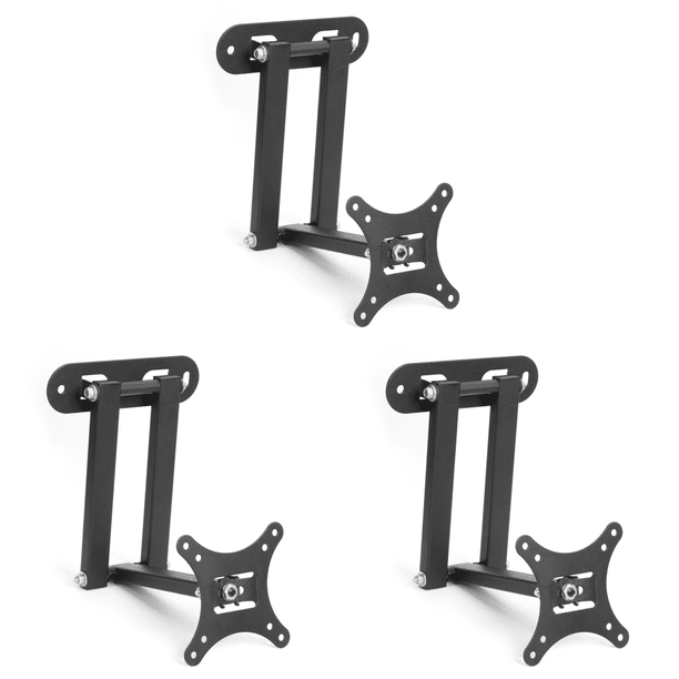 Soporte de montaje en pared de estante de TV retráctil universal Monitor LCD de 17 a 32 pulgadas