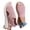 Pink, variant on Womens Beach Sandals Waterproof Wedges Classic Lightweight Hard Sole Low Wedge Heel Womens House Shoes Size 9 Platform Ankle Strap Summer Dress Shoes