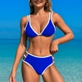 thumbnail image 5 of BUIgtTklOP No Boundaries Swimsuits for Women 2025 Clearance,Women's Swimsuit+Swimming Trunks Sexy And Fashionable Bikini Split Swimsuit, 5 of 6