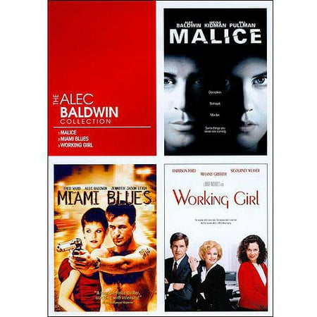 Alec Baldwin Triple Feature: Malice / Working Girl / Miami Blues
