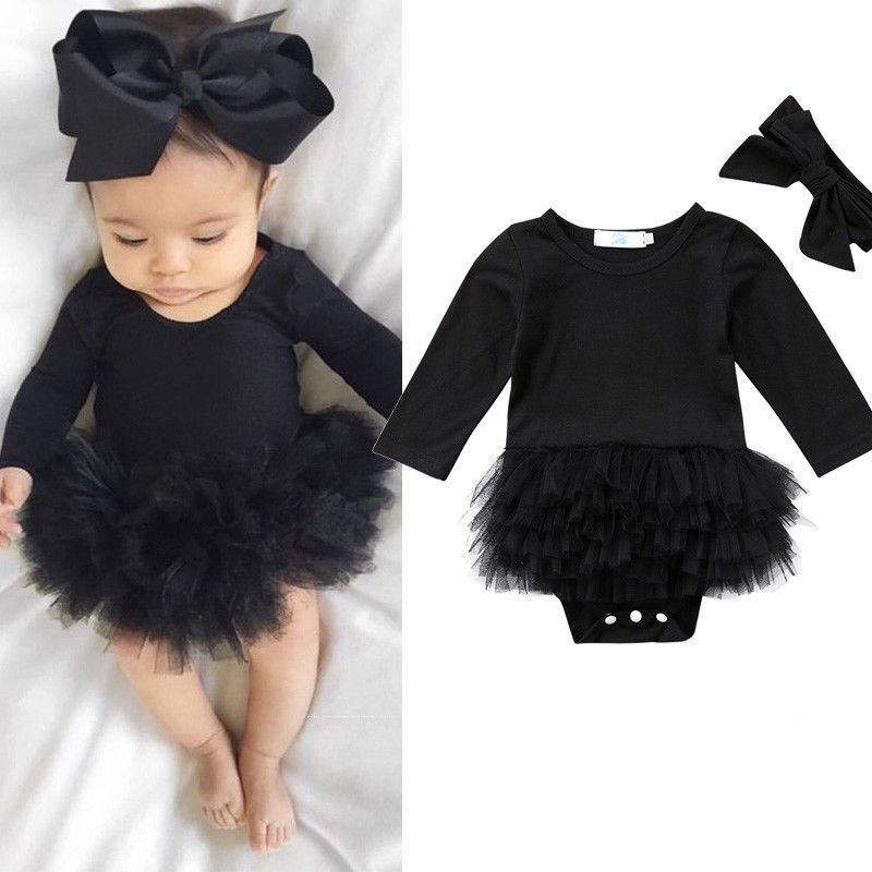 UK Infant Baby Kids Girls Romper Jumpsuit Bodysuit Clothes Outfits Set Playsuit