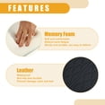 thumbnail image 5 of Unique Bargains 31x21x5cm 12.20"x8.27"x1.97" Car Armrest Box Pad Car Armrest Booster Pads Black Wavy Pattern, 5 of 6