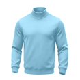 thumbnail image 4 of LWITHSZG Men's Mockneck Sweatshirt Soft Fleece Lined Pullover Sweatshirts Fall Winter Warm Long Sleeve Going&nbsp;Out Tops 3X-Large, 4 of 9