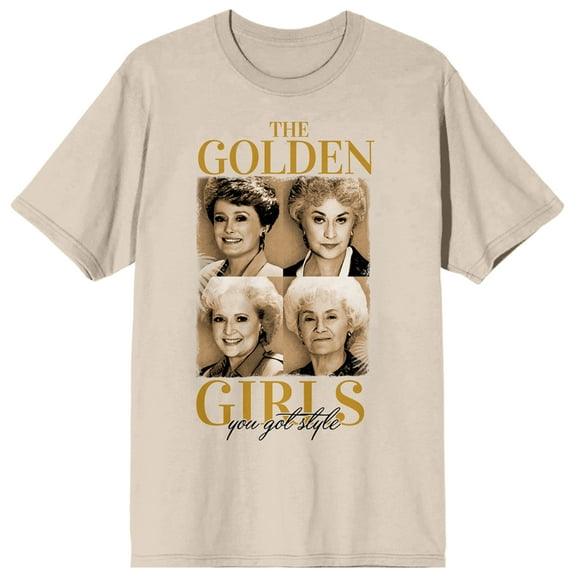 The Golden Girls You Got Style Crew Neck Short Sleeve Tofu Women's T-shirt-3XL