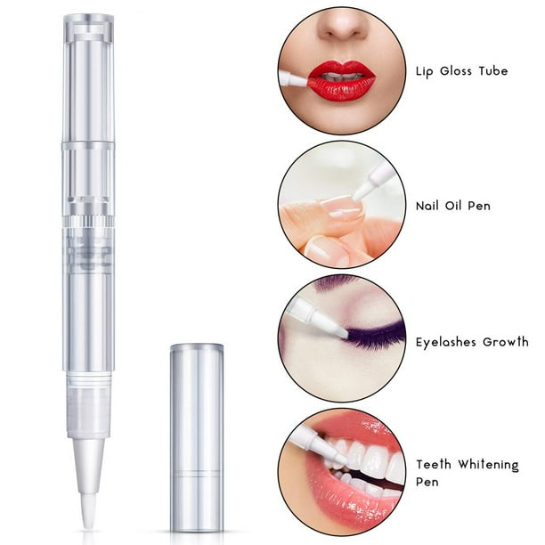 Groenten delicaat Momentum Bueautybox Pack Ml Transparent Twist Pens, Empty Nail Oil Pen With Brush Tip, Cosmetic Lip Gloss Container Applicators Eyelash Growth Liquid Tube | 3ml Transparent Twist Pens Empty Nail Oil Pen With Groenten delicaat Momentum Bueautybox Pack Ml Transparent Twist Pens, Empty Nail Oil Pen With Brush Tip, Cosmetic Lip Gloss Container Applicators Eyelash Growth Liquid Tube | 3ml Transparent Twist Pens Empty Nail Oil Pen With