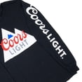 thumbnail image 2 of Coors Light Logo Black Long Sleeve Shirt-Small, 2 of 2