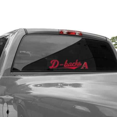 Arizona Diamondbacks Decal - WinCraft Arizona Diamondbacks 3'' x 10'' Perfect Cut Decal - Sedona Red - No Size