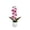 Purple 3Pcs, variant on HOARBOEG 3Pcs Purple Artificial Phalaenopsis Orchid Potted Plant, 7-Head Fake Phalaenopsis Flower Arrangement, Realistic Faux Orchid Centerpiece for Home Decor, Wedding Decoration