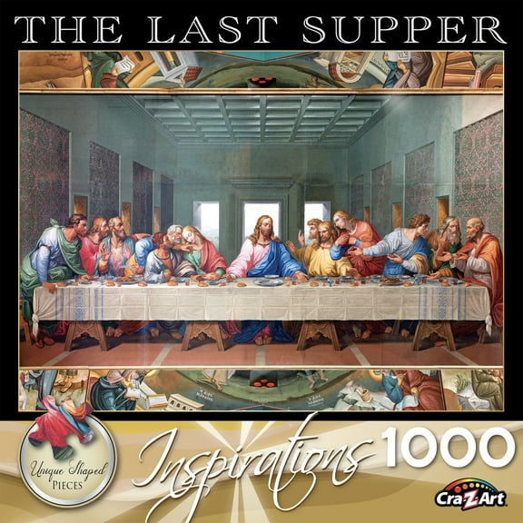 Cra-Z-Art Inspirations 1000-Piece Last Supper Jigsaw Puzzle