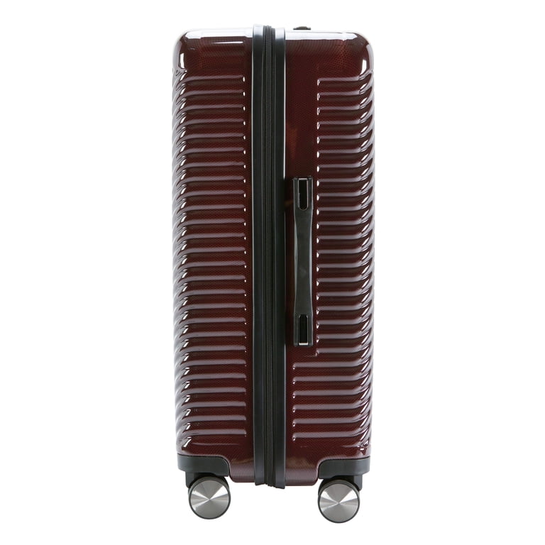 Ecotech Veer 24" Checked Hardside Luggage, Chocolate photo 6