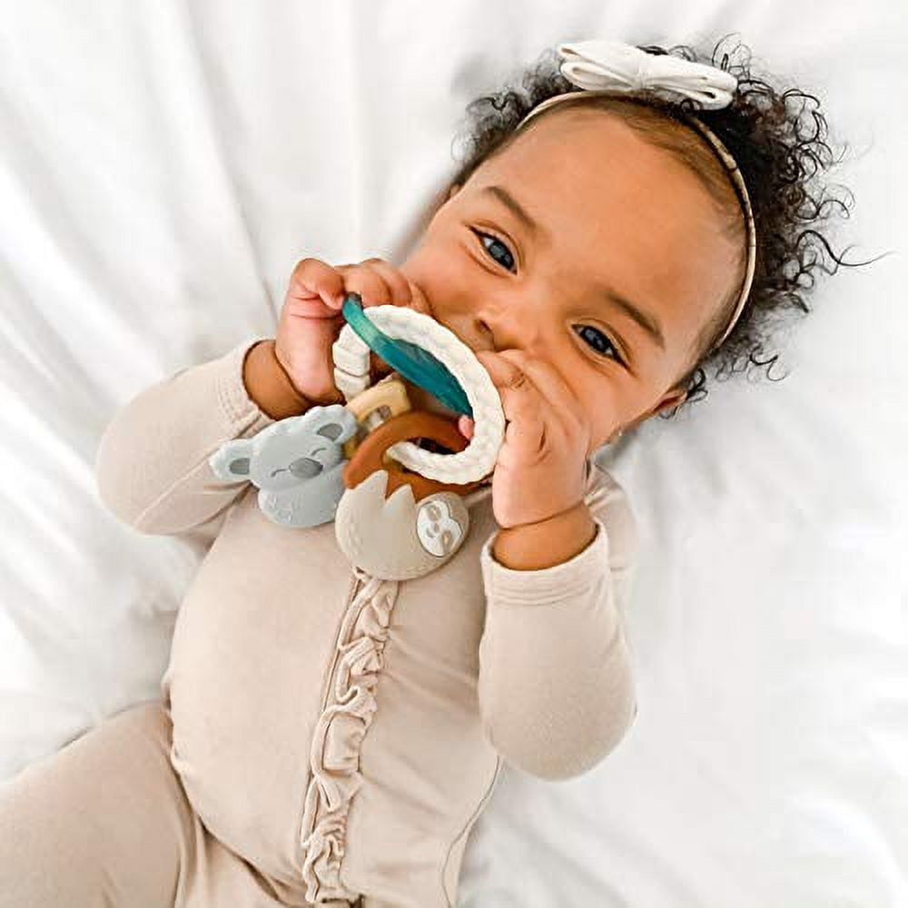 Itzy Ritzy® Itzy Keys™ Teething Rings in Tropical