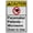 Warning Sign 1, variant on Industrial ANSI Vertical MRI X Ray Microwave Warning Sign - 8"x12" Weatherproof, UV Resistant for Indoor/Outdoor Workplace (Everyone must wear X-Ray badge near collar outside your lead apron)