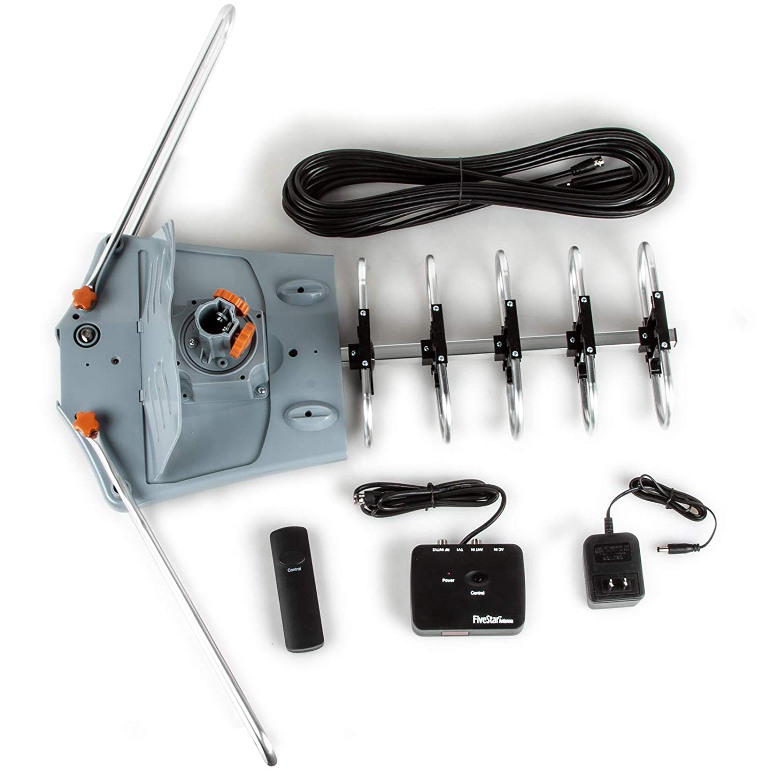 Five Star Outdoor HD TV Antenna 150 Mile Range Motorized photo 4