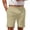 Fluorescence Yellow, variant on Zimjoy Men's Golf Shorts with Pocket 7" Elastic Waist Quick Dry Water Resistant Chino Shorts for Casual Office Dress Work, Black L