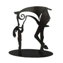 Creative Horse Sculpture Modern Statue Rustic Metal Art Men Gift Horse Home Outdoor Yard Lawn Decoration Decorative Art Sculpture