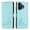YB01, variant on Cute Cat Embossed Leather Flip Phone Case, Skin-Friendly Wallet Cover with Kickstand for Cricket Icon PRO 2026/AT&T Motivate Pro 2 5G.S04