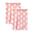 thumbnail image 6 of MYUNNIL 2Pcs Christmas Themed Hand Towels, 16 x 24" Soft Absorbent Xmas Tree Pattern Decorative Dish Towels, Reusable Seasonal Towels for Bathroom Kitchen & Holiday Gift, 6 of 6