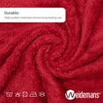 thumbnail image 6 of Weidemans 100% Cotton Washcloths 6 Pieces Towel Set | Fingertip Washcloth 13" X 13" | Towels for Bathroom, Hand, Kitchen, Cleaning | Machine Washable high Absorbency Bathroom Face Towels | Burgundy, 6 of 10