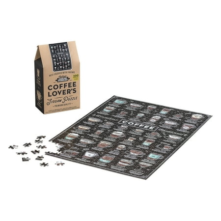 Coffee Lovers 500 Piece Jigsaw Puzzle
