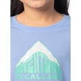 thumbnail image 5 of Ozark Trail Girl's Graphic Long Sleeve Tee, Sizes 4-18 & Plus, 5 of 7
