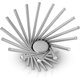 thumbnail image 1 of Frutero giratorio creativo de acero inoxidable, cesta de frutas, soporte para frutas para estante de almacenamiento de cocina, plateado, 1 of 5