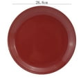 thumbnail image 3 of Mainstays Chiara Red Stoneware Dinnerware Set, 12-Pieces, 3 of 4