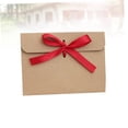 thumbnail image 3 of TEHAUX 50Pcs Invitation Cards Envelopes Bowknot Envelope Kraft Paper Light Brown for Wedding Decor, 3 of 7