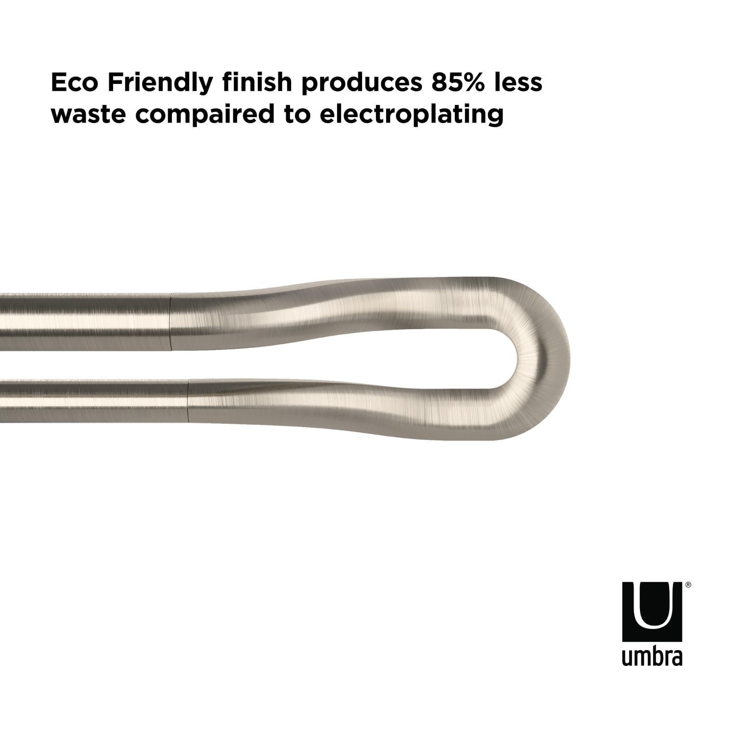 Umbra Midnight Expandable Double Blackout Curtain Rod