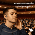 thumbnail image 2 of Bone Conduction Headphones, Wireless Bluetooth Open-Ear Sports Headphones with Mic, 2 of 10