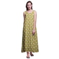 thumbnail image 1 of Bimba Chemises de Nuit en Rayonne Imprimée pour Femmes Robe Sans Manches Vêtements de Nuit Robe Maxi-m, 1 of 5
