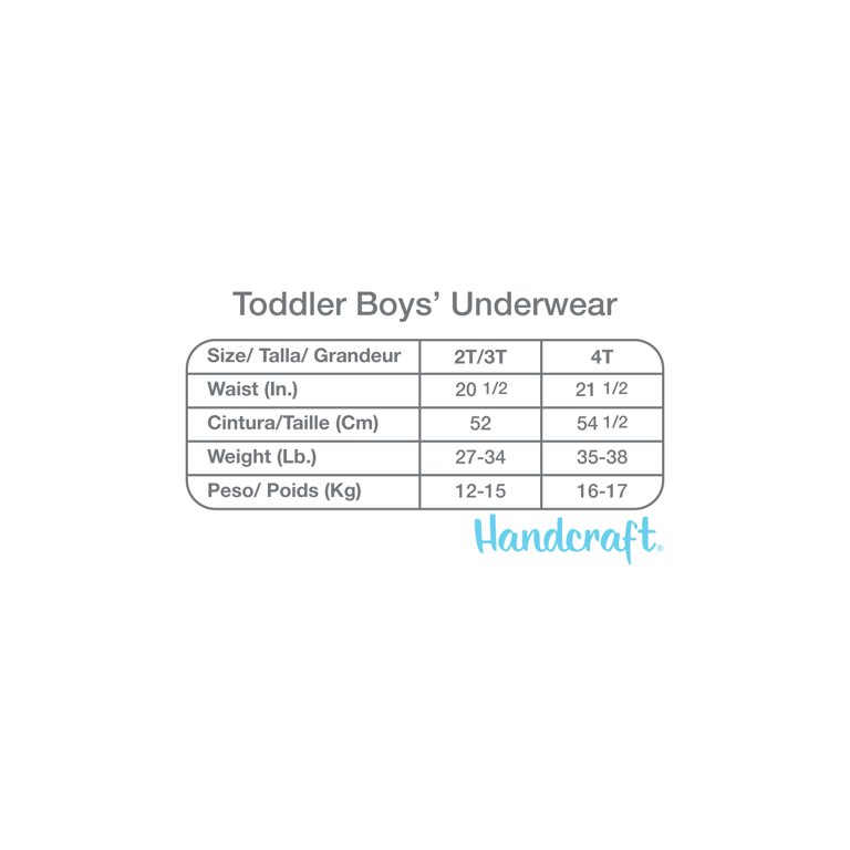 Jurassic World Toddler Boys Briefs, 6 Pack Sizes 2T-4T 