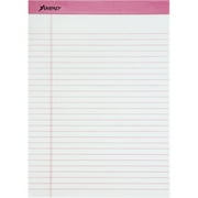 TOPS, TOP20098, Pink Binding Writing Pads - Letter, 6 / Pack