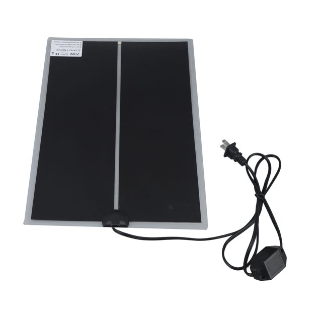 Reptile Terrarium Heat Pad Waterproof Adjustable Temperature Rapid Heating US Plug 110-120V for Home Living Room Office