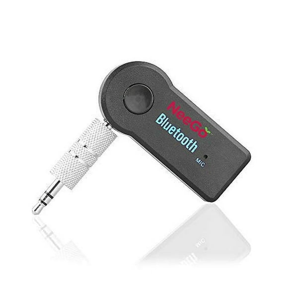 NeeGo Bluetooth Receiver Car Adapter Aux Audio Music Streaming