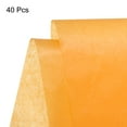 thumbnail image 3 of Tissue Gift Wrapping Paper Tissue Paper Ginger Yellow 19.69x27.56 Inch 40 Pack, 3 of 7