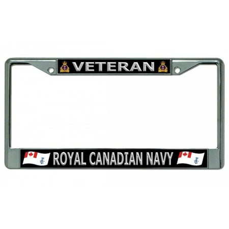 Silent Service Submarine Veteran License Plate Frame – Metal Front Plate, 6x12 Inches