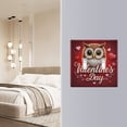 thumbnail image 5 of Dailycode Light Switch Plate Covers 2 Gang Wall Plate Plastics Outlet Covers for Kitchen Home Office Decor Cute Owl and Heart, 5 of 8