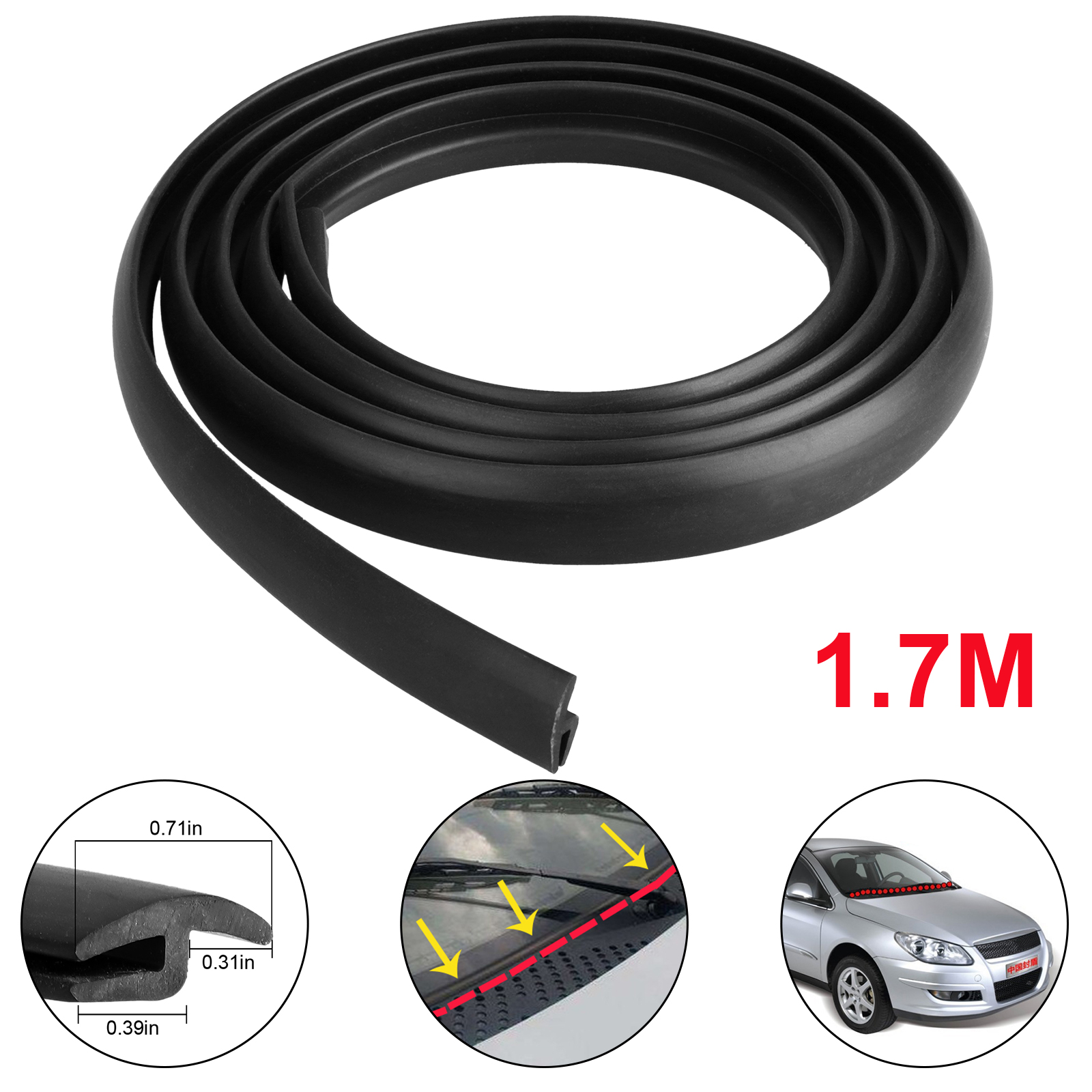 Car Weather Stripping Ageing Rubber Seal, Adhesive Car Weather Stripping Ageing Rubber Seal, Adhesive
