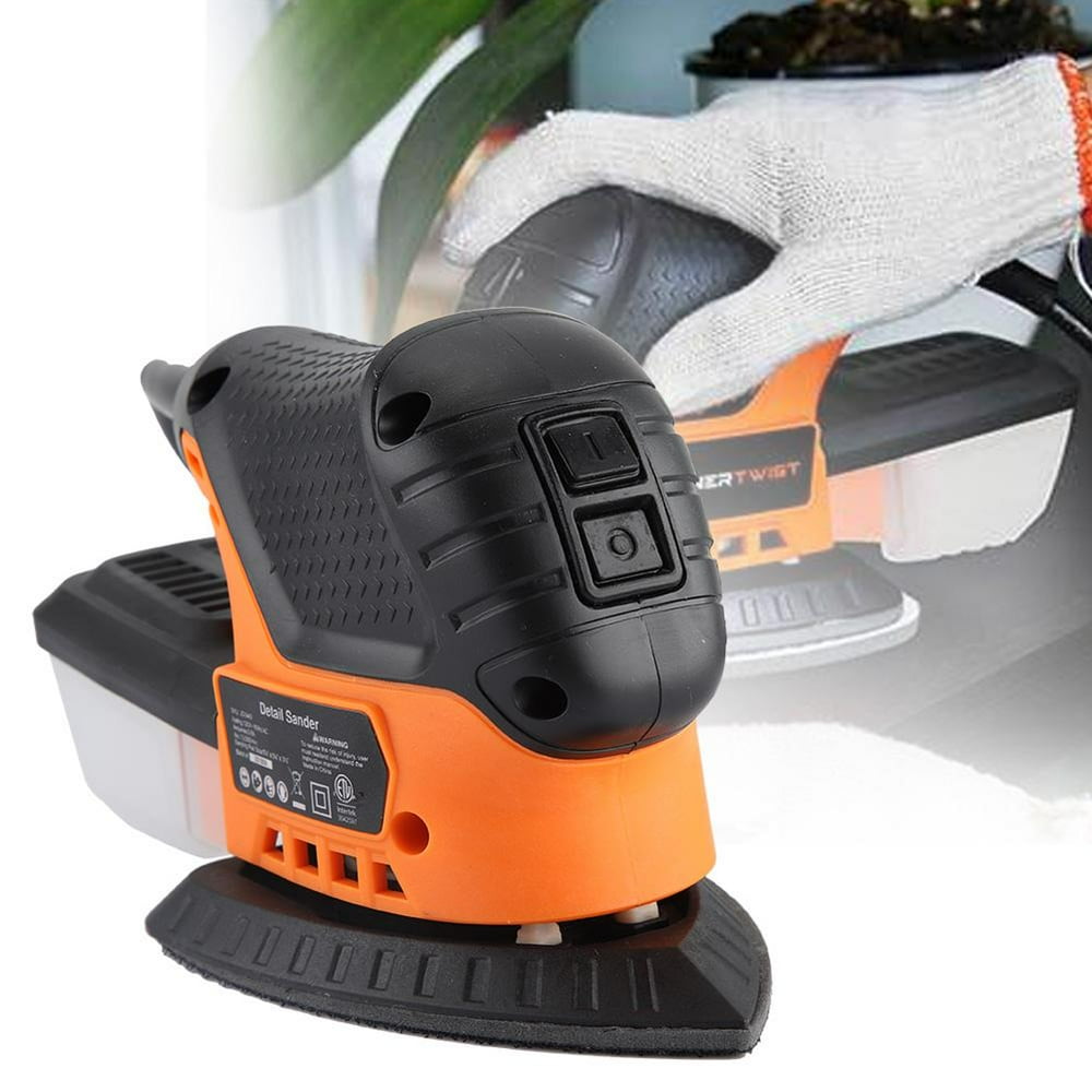 Mgaxyff Electric Detail Polisher Palm Finger Sander for DIY Work(US