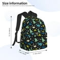thumbnail image 4 of Picia Dinosaur Large Capacity Backpack Classic Style Backpack Casual Backpack Water-Resistant School Work Travel Outdoor Backpack, 4 of 8