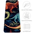 Dinosaur Beautiful Pattern Yoga Mat for Men &Women Personalized