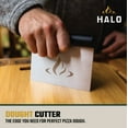 thumbnail image 2 of HALO Dough Cutter with 6-Inch Stainless Steel Blade and Comfort Grip Handle, 2 of 6