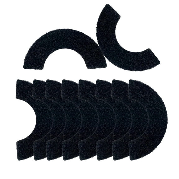 Delapan 10 Pack Charcoal Cat Litter Box Replacment Filter fits Model LR4 Carbon Odor Filters