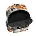 thumbnail image 6 of FORMRS School Backpack with Front Zippered Pocket 12" Student Travel Daypack, Plaid Floral, 6 of 6