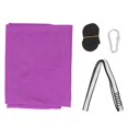 thumbnail image 1 of Kids Sensory Swing 9.2ft Long Easy Mounting Elastic Safe Durable Sensory Hammock for Bedroom Exercise Outdoor Purple 3.3ft Wide 9.2ft Long, 1 of 3