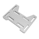thumbnail image 3 of Placa de soporte del adaptador de montaje del motor, aluminio billet 7075, alta dureza para motores pequeños de 4 tiempos, color plateado, 3 of 9