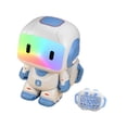 thumbnail image 2 of Milaget Kids Remote Control Robot Toy Funny Programming Mode Adjustable Learning Toy Blue, 2 of 9