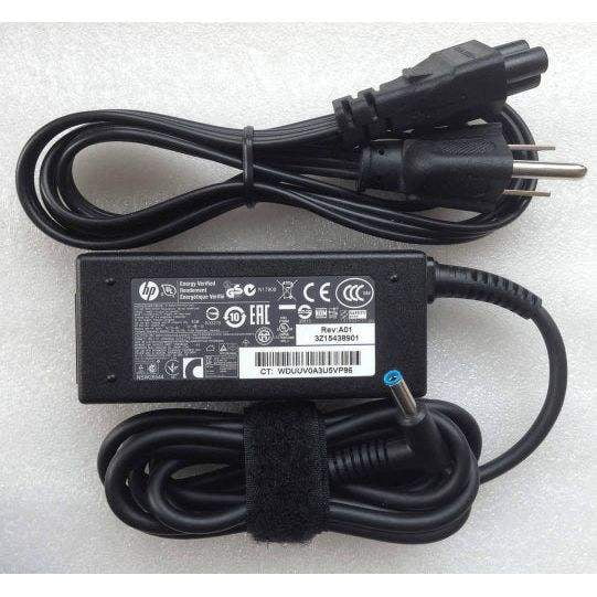 Chargeur d'Alimentation Adaptateur Secteur pour Ordinateur Portable HP 45W Embout Bleu 19.5V 741727-001 HP